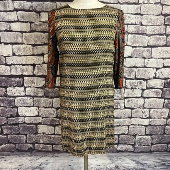 THML Dresses & Skirts - THML 3/4 Sleeve Crew Neck Dress Size Small